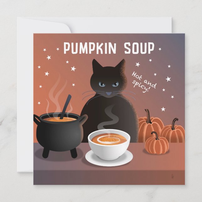 Pumpkin Soup card (Front)