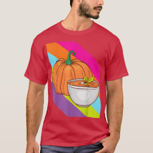 Pumpkin soup Vegetables Food Vegan Vegetarian T-Shirt