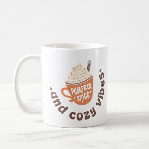 Pumpkin Spice and Cosy vibes – Cute Fall PSL Coffee Mug