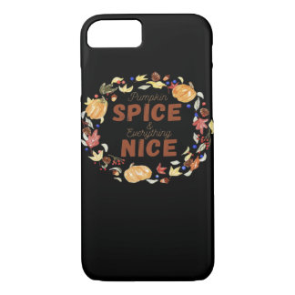 Pumpkin Spice And Everything Nice Essential Funny iPhone 8/7 Case