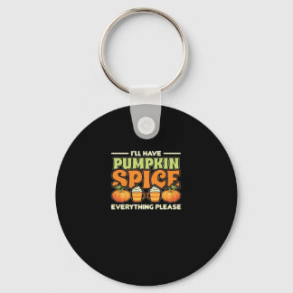 Pumpkin Spice And Everything Nice Essential Key Ring