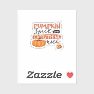Pumpkin Spice And Everything Nice Fall Autumn Pump