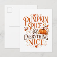 Pumpkin Spice and Everything Nice Fall Quote