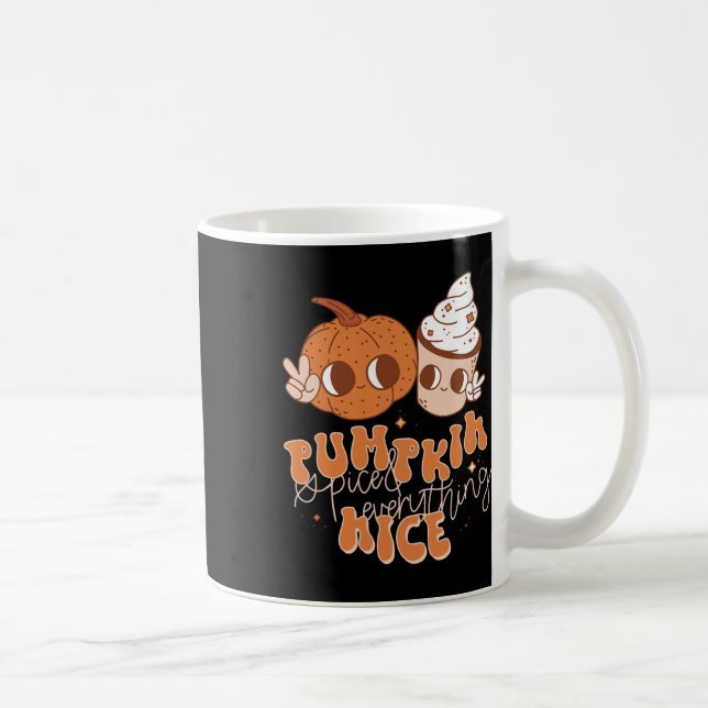 Pumpkin Spice And Everything Nice Fall Season Wome Coffee Mug (Right)