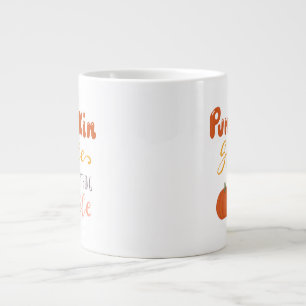 Pumpkin Spice and everything nice Large Coffee Mug