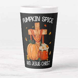 Pumpkin Spice and Jesus Christ Latte Mug
