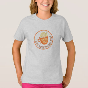 Pumpkin Spice  Badge Girl's T-Shirt