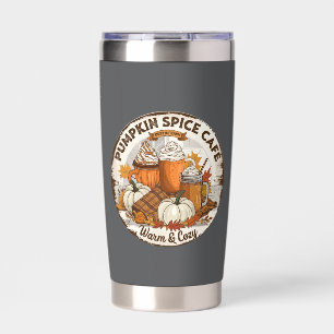 Pumpkin Spice Cafe Insulated Tumbler
