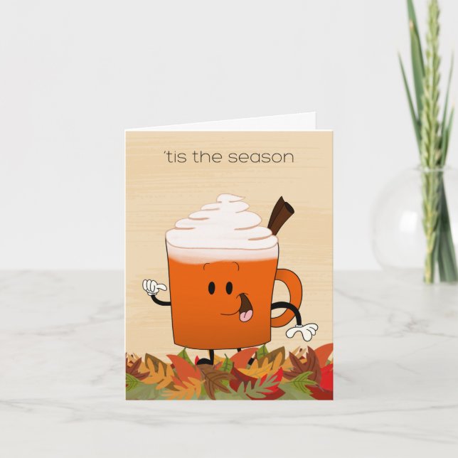 Pumpkin Spice Card (Front)