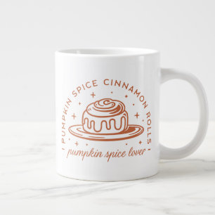 Pumpkin Spice Cinnamon Rolls Large Coffee Mug