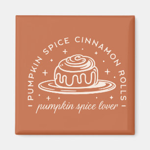 Pumpkin Spice Cinnamon Rolls Magnet
