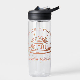 Pumpkin Spice Cinnamon Rolls Water Bottle