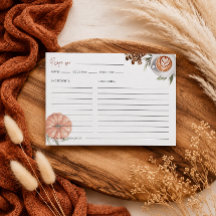 Pumpkin Spice Coffee Bridal Shower Recipe