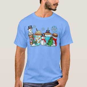 Pumpkin Spice Coffee Latte Fall Autumn Season Hell T-Shirt