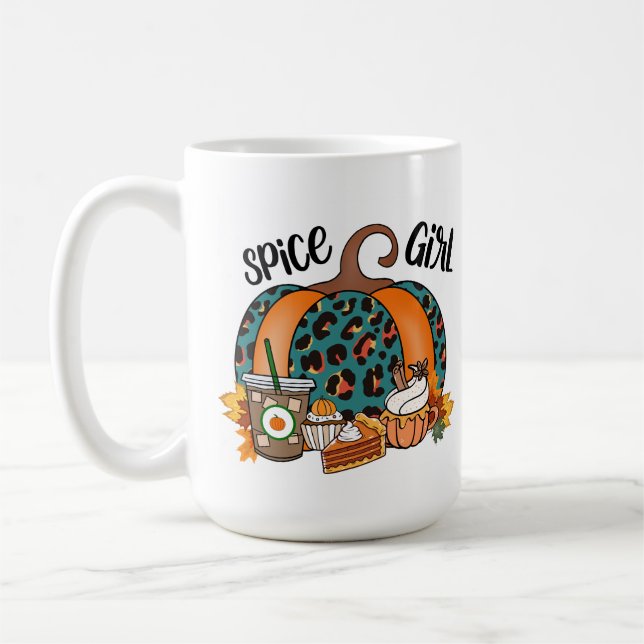 Pumpkin Spice Coffee Mug (Left)
