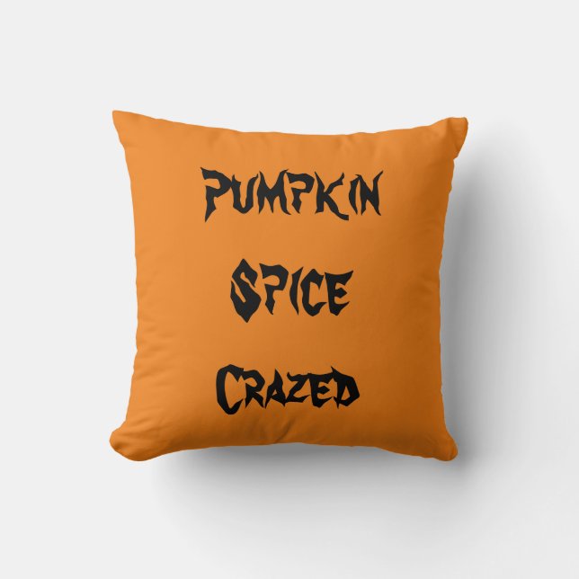 Pumpkin Spice Crazed Cushion (Front)