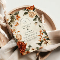 Pumpkin Spice Elegance Wedding