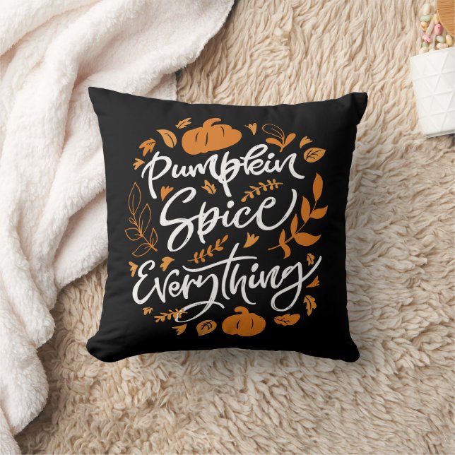 Pumpkin Spice Everything Cushion (Blanket)