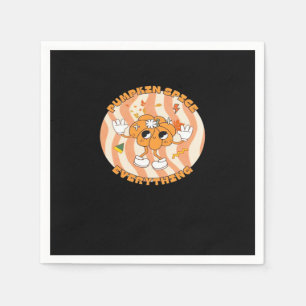 Pumpkin Spice Everything Fall Vibes And Pumpkin De Napkin