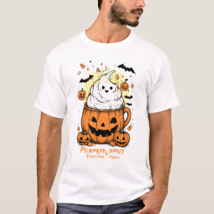 Pumpkin Spice & Everything Fright – Funny Spooky T-Shirt