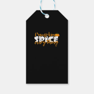 Pumpkin Spice Everything Halloween Funny Gift Tags