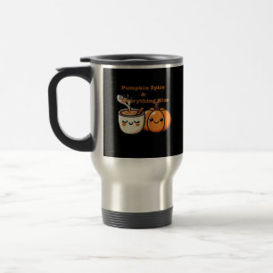 Pumpkin Spice & Everything Nice - Autumn Fall Travel Mug