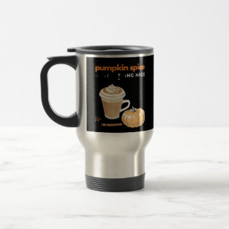 Pumpkin Spice & Everything Nice Basic Travel Mug
