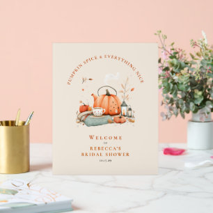 Pumpkin Spice & Everything Nice – Fall Foam Boards Acrylic Sign