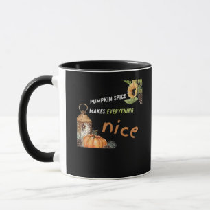 Pumpkin Spice & Everything Nice Halloween Viral De Mug