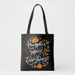 Pumpkin Spice Everything Tote Bag