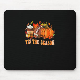 Pumpkin Spice Football Tis The Season Mouse Mat