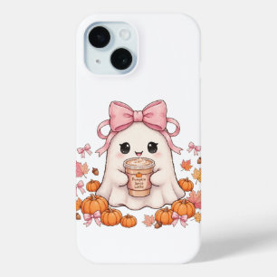 Pumpkin Spice Ghostie Phone Case Coquette Ghost