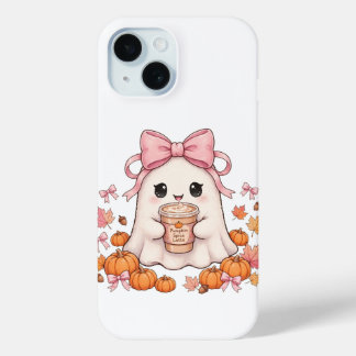 Pumpkin Spice Ghostie Phone Case | Coquette Ghost