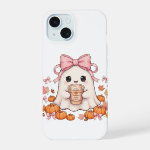 Pumpkin Spice Ghostie Phone Case Coquette Ghost