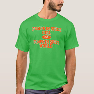 Pumpkin Spice GIRL retro T-Shirt