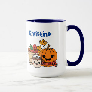 Pumpkin Spice Gratitude Mug -Grateful Heart Mug