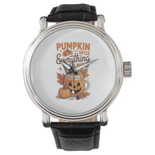 Pumpkin Spice Halloween Watch