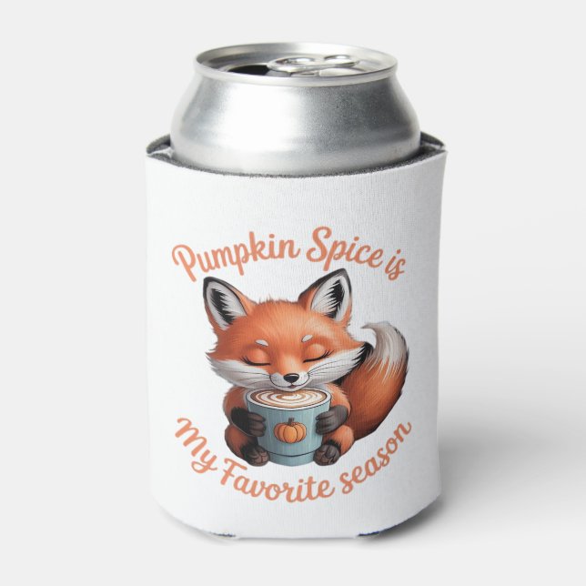 Pumpkin Spice Is My Favourite Season Fall Classic  Can Cooler (Can Front)