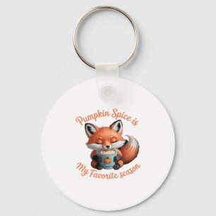 Pumpkin Spice Is My Favourite Season Fall Classic  Key Ring