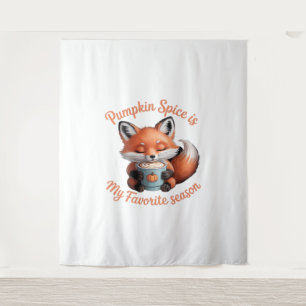 Pumpkin Spice Is My Favourite Season Fall Classic Tapestry