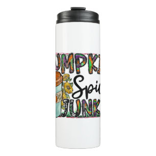 Pumpkin Spice Junkie Thermal Tumbler