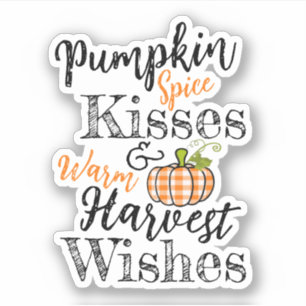 Pumpkin Spice Kisses