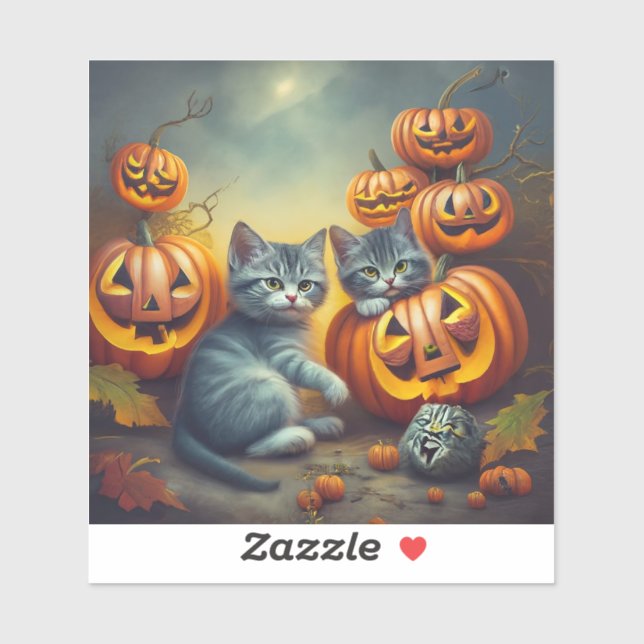 Pumpkin Spice Kittens: The Cutest Thing You'll See (Sheet)