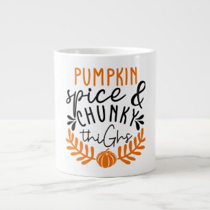 Pumpkin Spice Large Coffee Mug