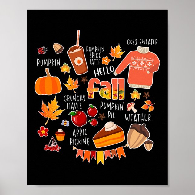 Pumpkin Spice Latte2  Poster (Front)