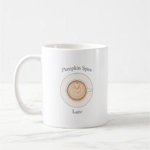 Pumpkin Spice Latte 11 oz Mug