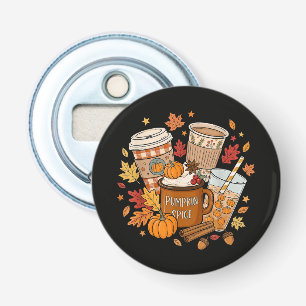 Pumpkin Spice Latte Autumn Fall Season Bottle Opener