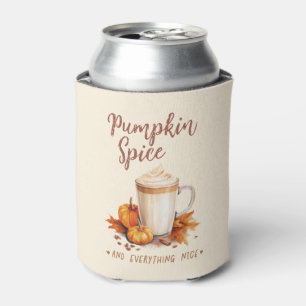 Pumpkin Spice – Latte & Autumn Foliage Can Cooler