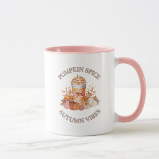 Pumpkin Spice Latte Cosy Autumn Fall Pumpkin Seaso Mug
