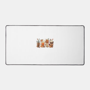 Pumpkin Spice Latte, Fall Coffee, Pumpkin Spice,Th Desk Mat